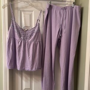 Victoria's Secret Lavender Pajama Set